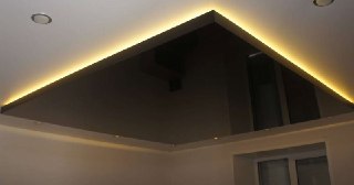 Натяжной потолок с подсветкой Дивногорск, цена от 2156 руб.
